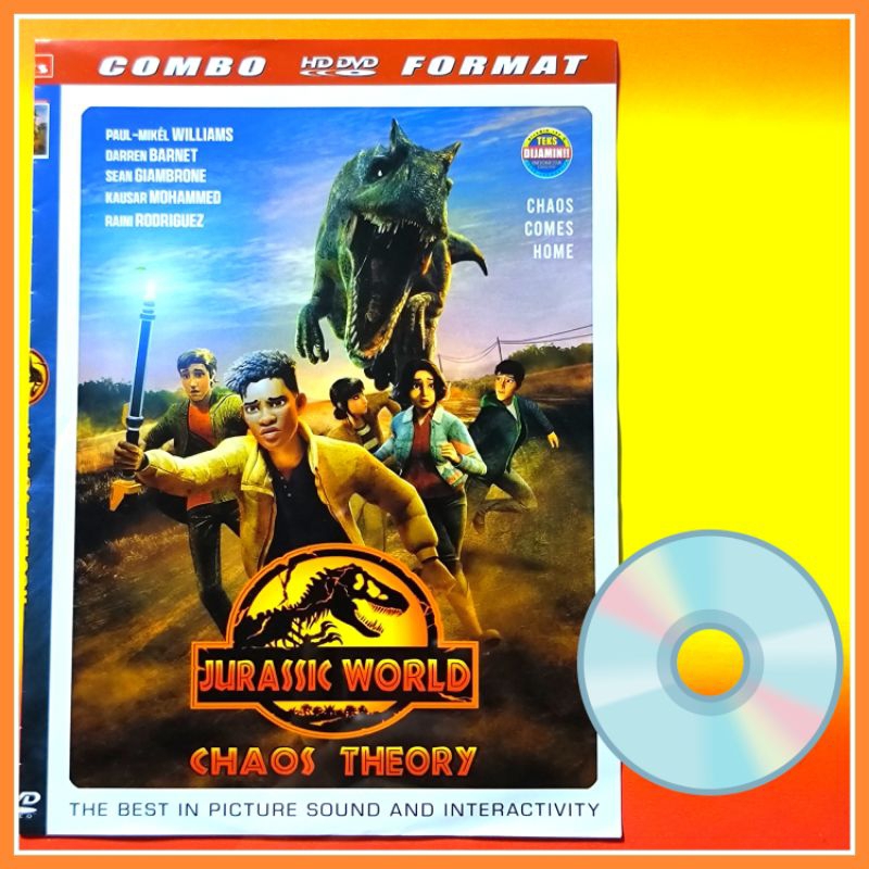 Kaset Film Animasi JURASSIC WORLD Chaos Theory