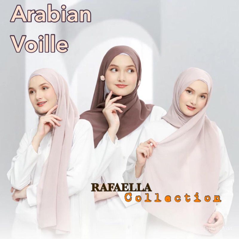 PASHMINA ARABIAN VOILLE | PASHMINA VOAL | PASHMINA VOAL MIRACLE | PASHMINA VOAL ARABIAN | ARABIAN SH