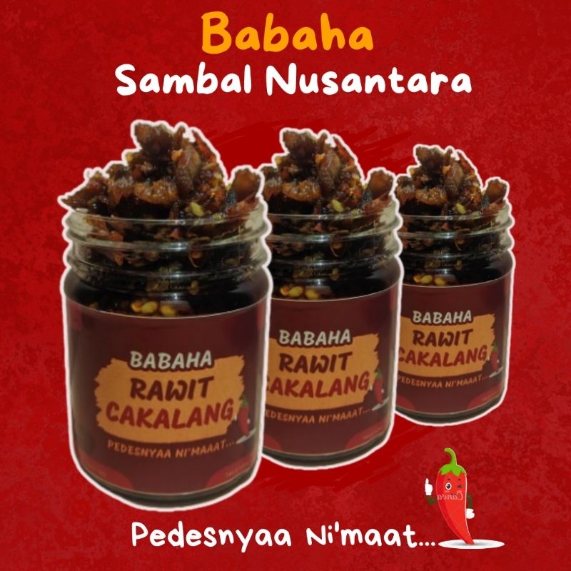

Babaha Sambal Nusantara Rawit Cakalang 100gram Pedesnya Nikmat