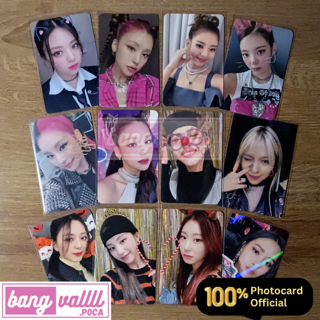 PHOTOCARD PC ITZY CRAZY IN LOVE SOUNDWAVE WITHDRAMA TOREC YEJI LIA RYUJIN CHAERYEONG YUNA OFFICIAL