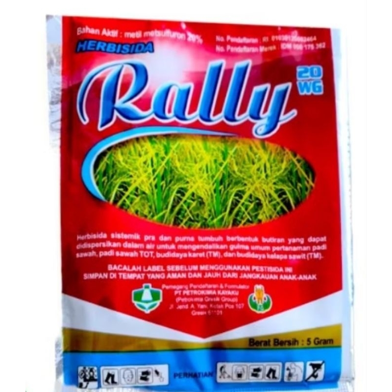 Herbisida Rally 20 WG 1 box isi 20 x 5 gr