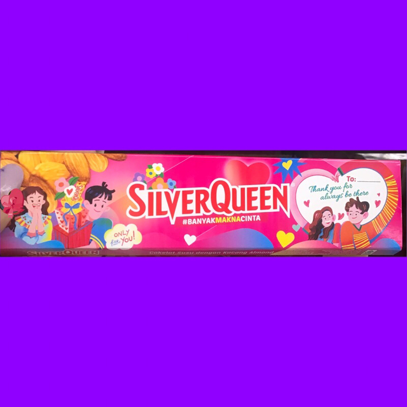 

COKLAT VALENTINE SILVERQUEEN BANYAKNYA MAKNA CINTA FREE KATA CINTA