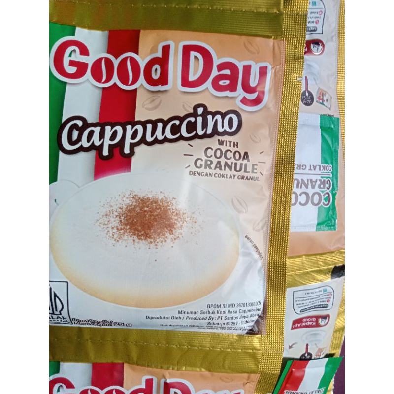 

Good day cappucino renceng