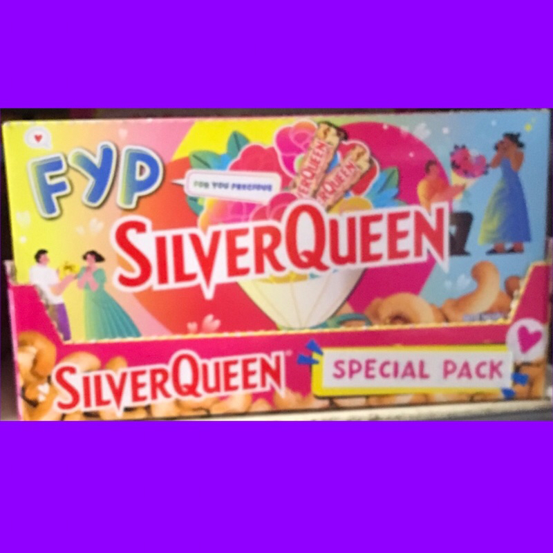 

COKLAT VALENTINE SILVERQUEEN UNGKAPKAN RASA CINTAMU FREE KATA CINTA 2x55GR