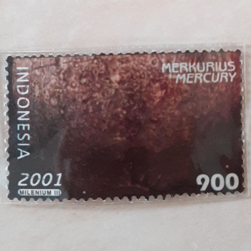 

Perangko Indonesia Tata Surya (Merkurius Mercury 1906 Rp 900) Tahun 2001