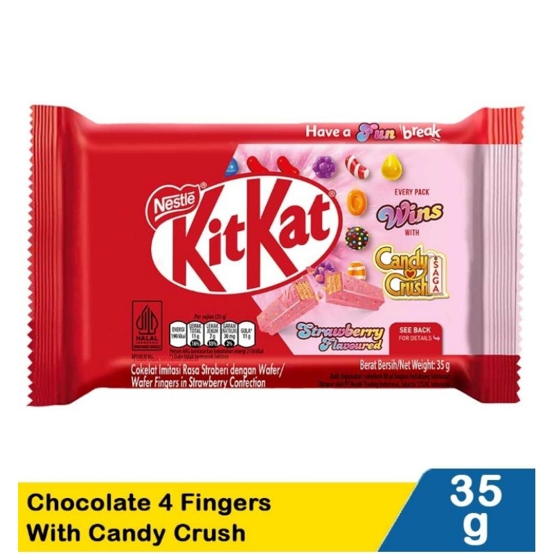 

Kit Kat Chocolate 4 Fingers GoldFest 35G