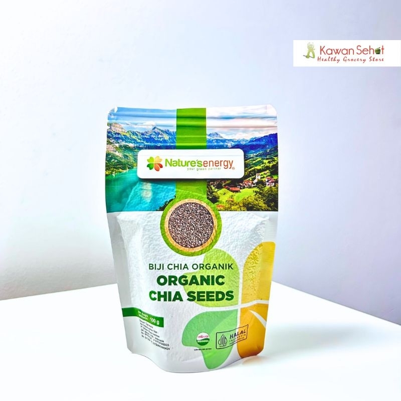 

Nature's Energy Organic Chia Seeds 100gr | Biji Chia Organik