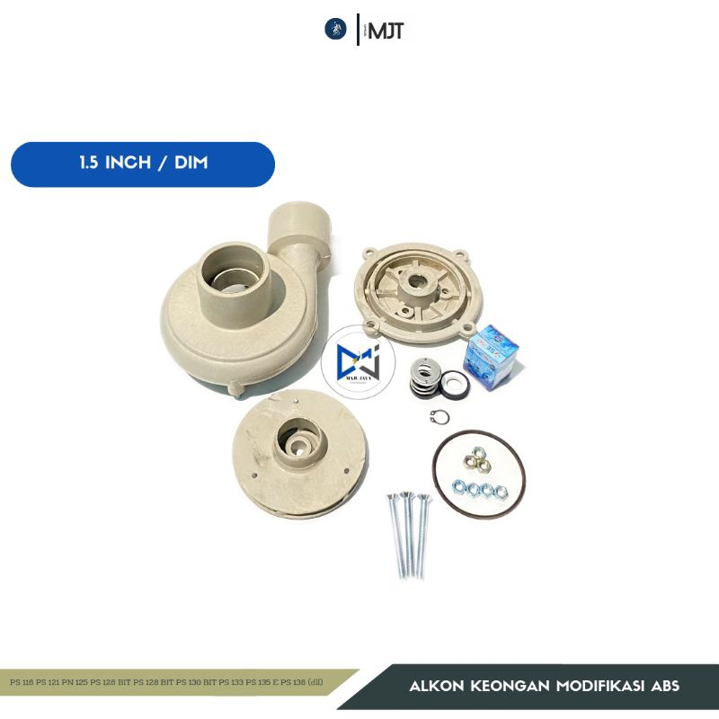 Alkon Keongan ABS 1,5" inch / dim Plastik Tebal Pompa Air Modifikasi