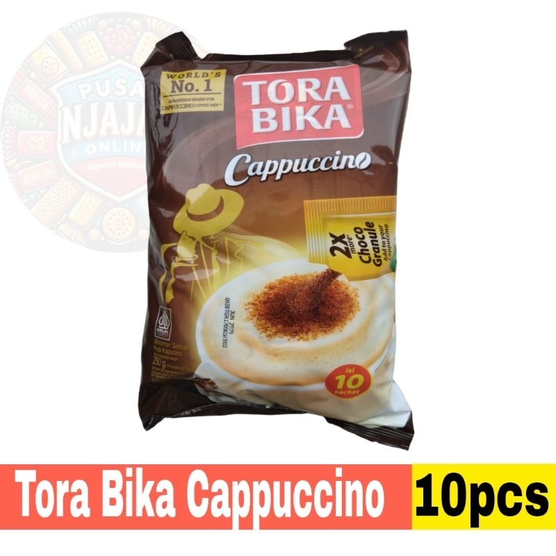 

Kopi Torabika Cappucino Pak isi 10 / 5 Sachet