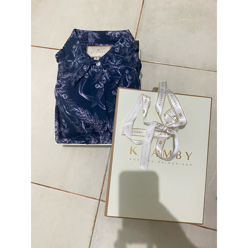 Wearing Klamby Ruby collar dress