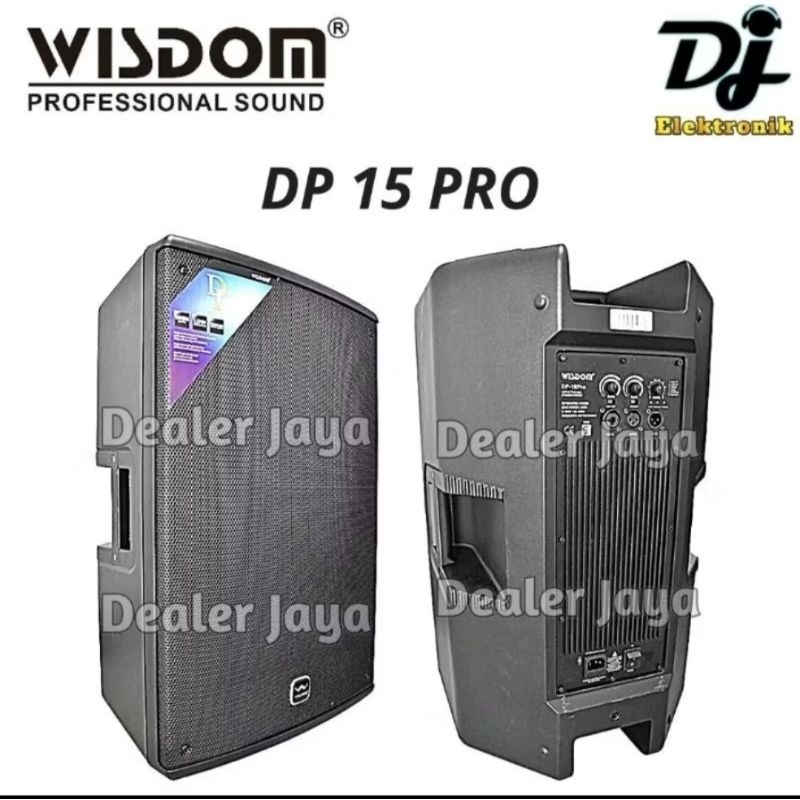 Speaker Aktif Wisdom DP 15 PRO (Harga 1 Unit)