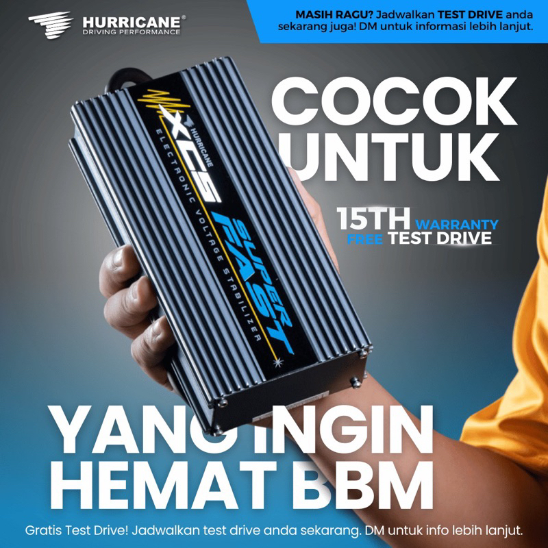 HURRICANE XCS SUPER FAST MOBIL LEBIH HEMAT BBM