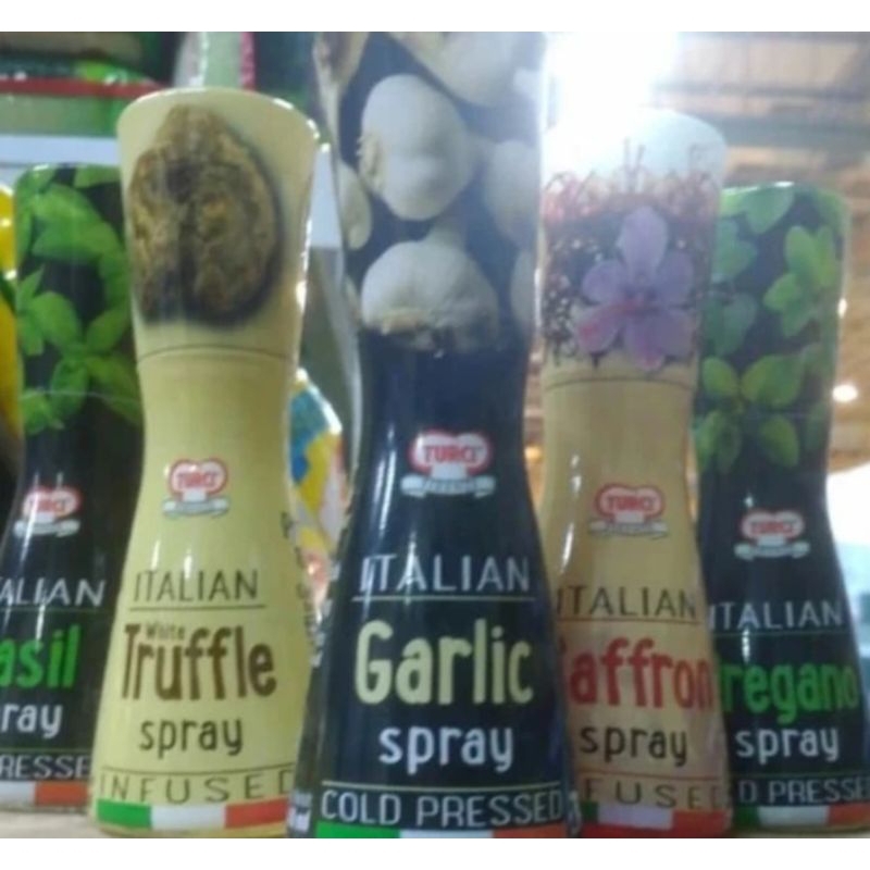 

turci italian spray garlic 40ml bumbu masak