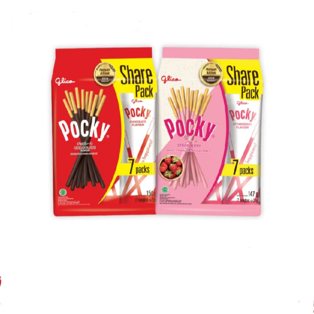 

Glico Pocky Share Pack Choco Strawberry