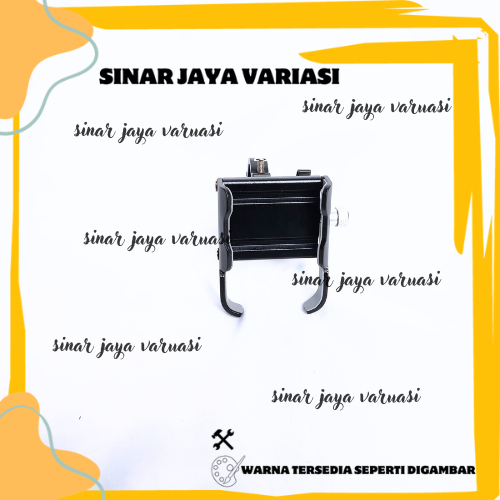 HOLDER HP STANG MOTOR PHONE HOLDER KISEKI PENYANGGA HP GPS UNIVERSAL BRACKET BRAKET BREKET NMAX AERO
