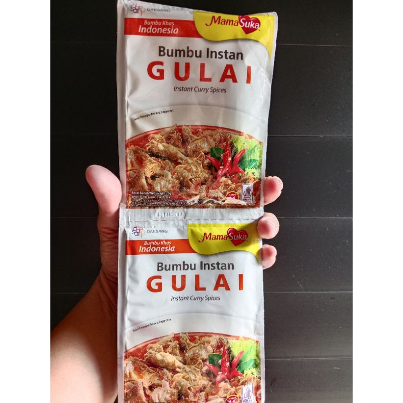 

Bumbu Instan Gulai Mama Suka 1 Renceng isi 10 Sachet