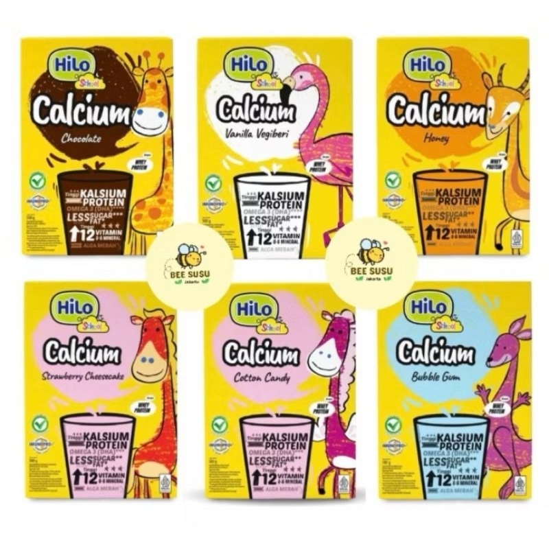 

Hilo School 500 gr Susu Tinggi Kalsium Rendah Lemak - All Variants