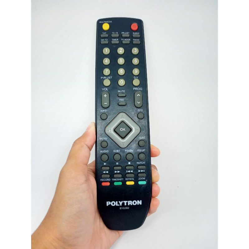 Remote TV Home Teather Original Bergaransi Polytron 81G352