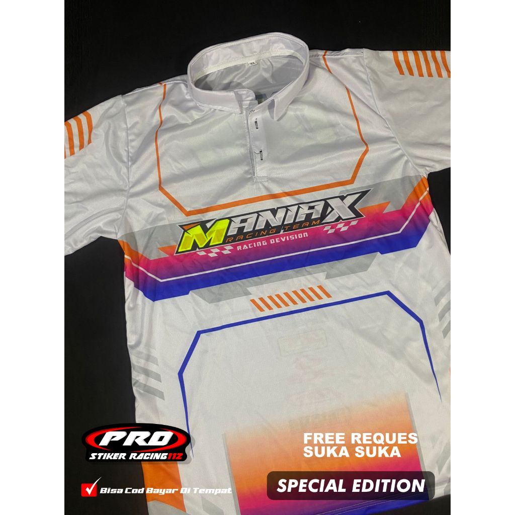 Jersey kaos polo racing Jersey racing full print Jersey balap