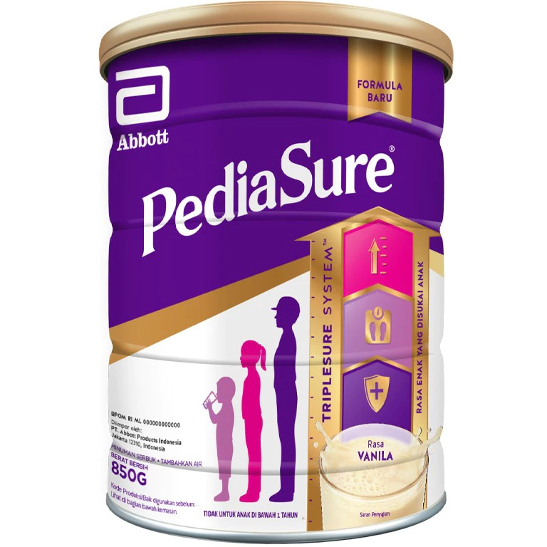 

SUSU PEDIASURE 850 GR VANILA USIA 1-10 TAHUN MEMENUHI NUTRISI ANAK