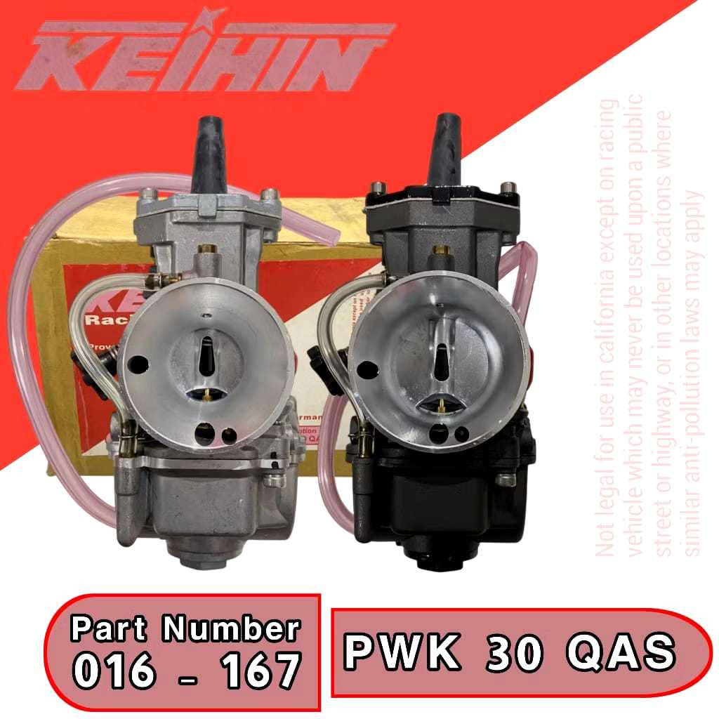KARBURATOR PWK 30 SUDCO KEIHIN  KARBULATOR RACING PWK 30 SUDCO QAS ATL55