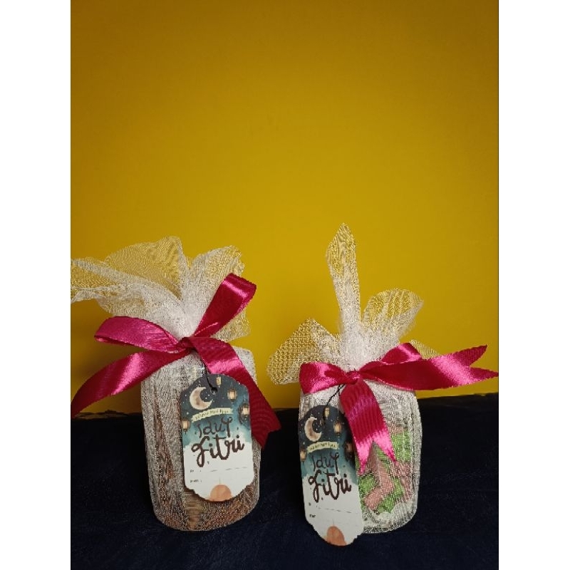 

Hampers Lebaran Toples ukuran 500ml, 750ml (SUDAH FREE BUNGKUSNYA)