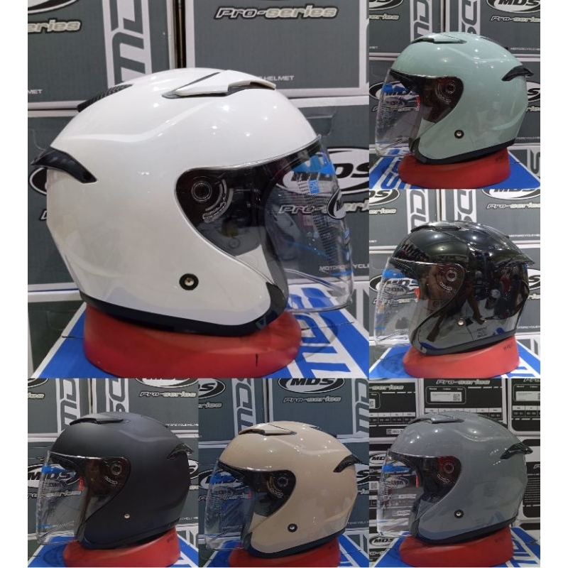 Helm half face MDS voltus solid original