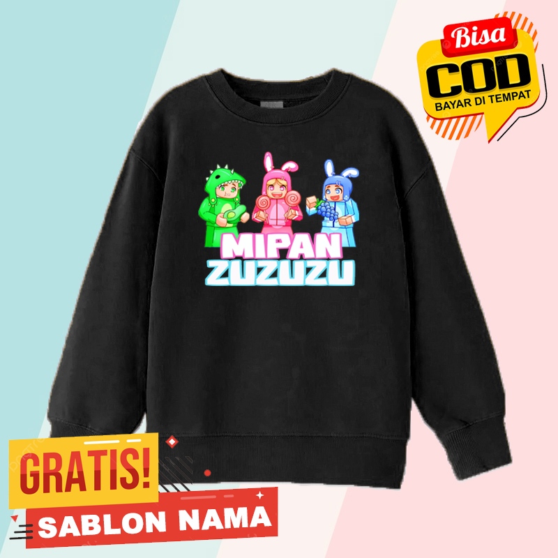 Sweater Anak Akudav Mipan Zuzuzu / Sweater Anak Laki Laki & Perempuan Akudav Mipan Zuzuzu