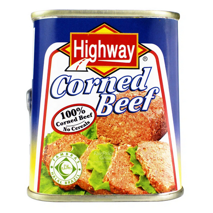 

Highway Corned Beef Brazil 340g - Daging Kaleng Impor