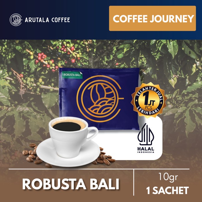 

ARUTALA Coffee Journey - Robusta Bali (1 Pcs - 10gr)