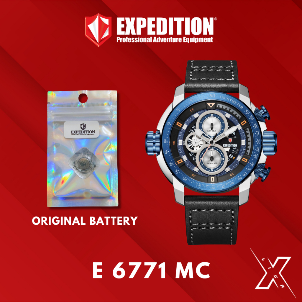 Baterai Jam Tangan Expedition E 6771 MC Original