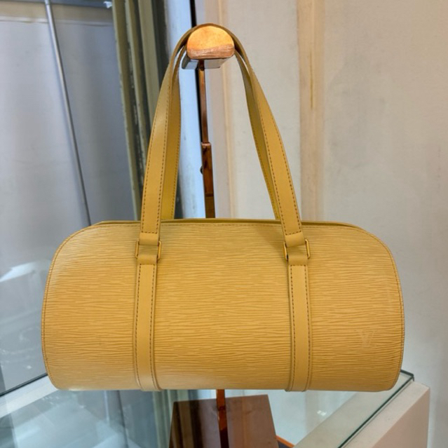 preloved LV souflout epi leather yellow