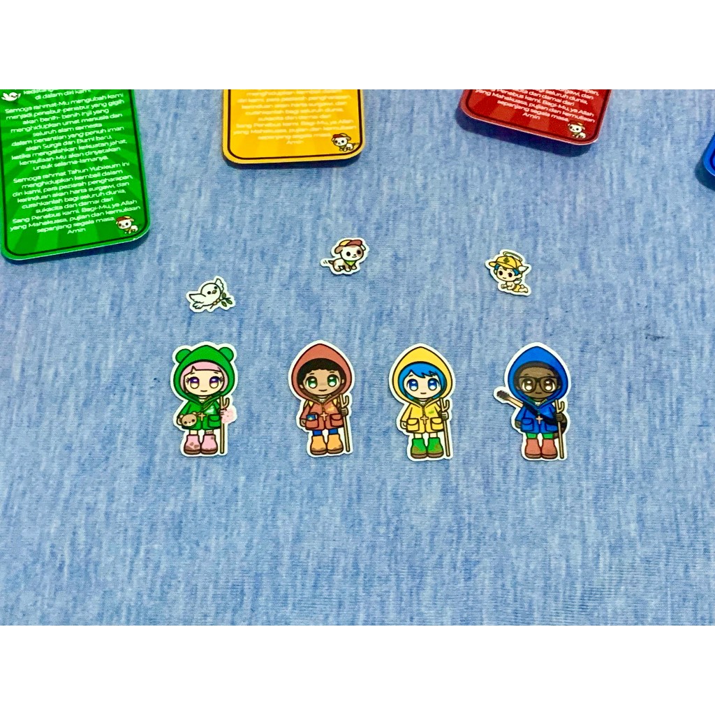 

Stiker Lucu Anti Air Luce & Friends