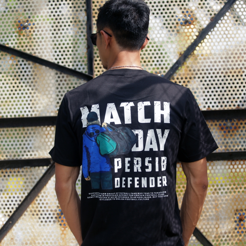 Kaos Suporter Pria dan Wanita Bahan Cotton Combed 24s / Baju Casual Persib Bandung