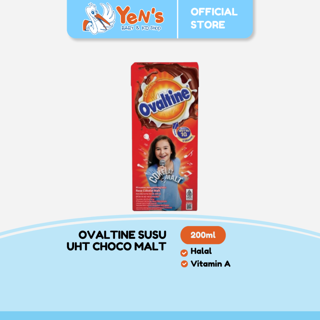 

OvaLTine Milk - Susu Uht Chocolate MaLT 200 ML