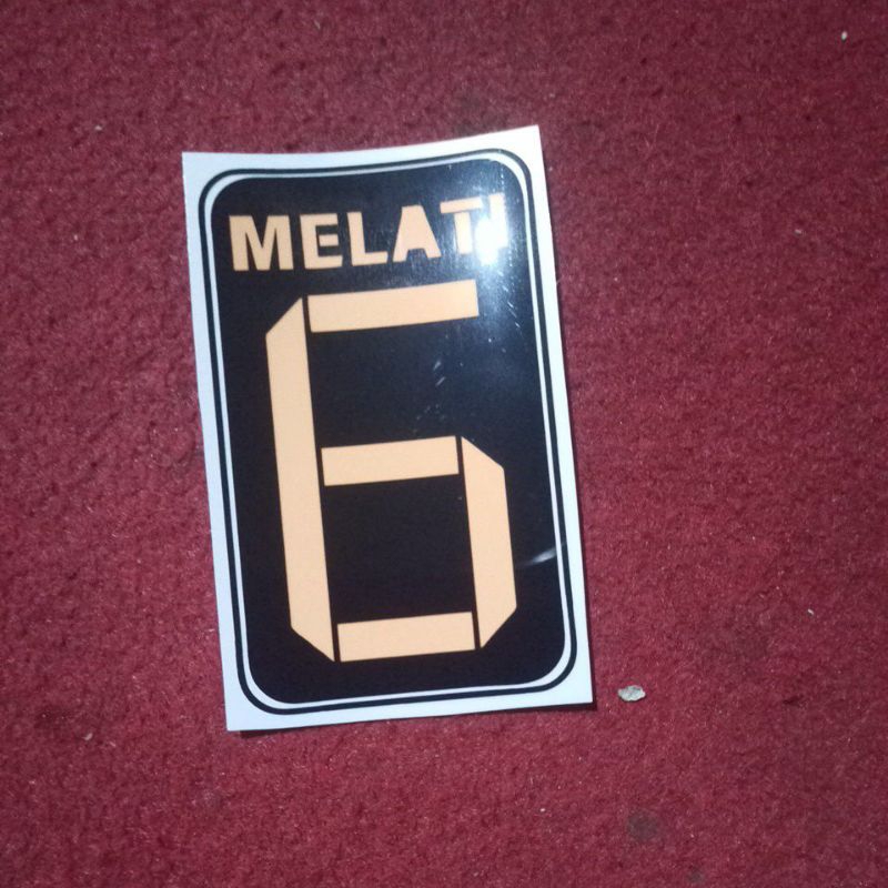 

stiker nomor kamar costum bisa di tempel dimanapun