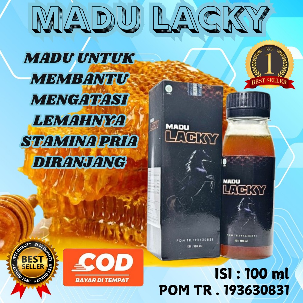 

(PROMO COD) MADU LACKY MMINUMAN PENAMBAH STAMINA PRIA ORIGINAL 100%