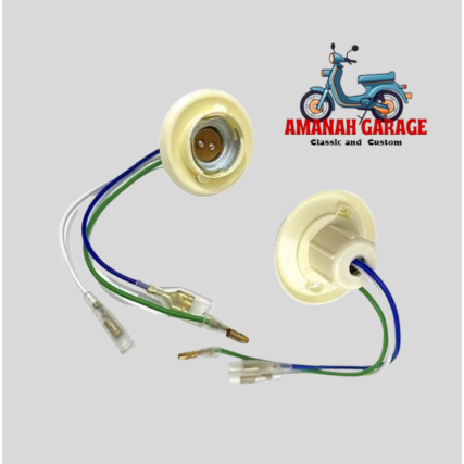 Piting Soket Lampu Bohlam Depan Honda Cb100 xl125 Glmax Gl100 win 100 muda glpro