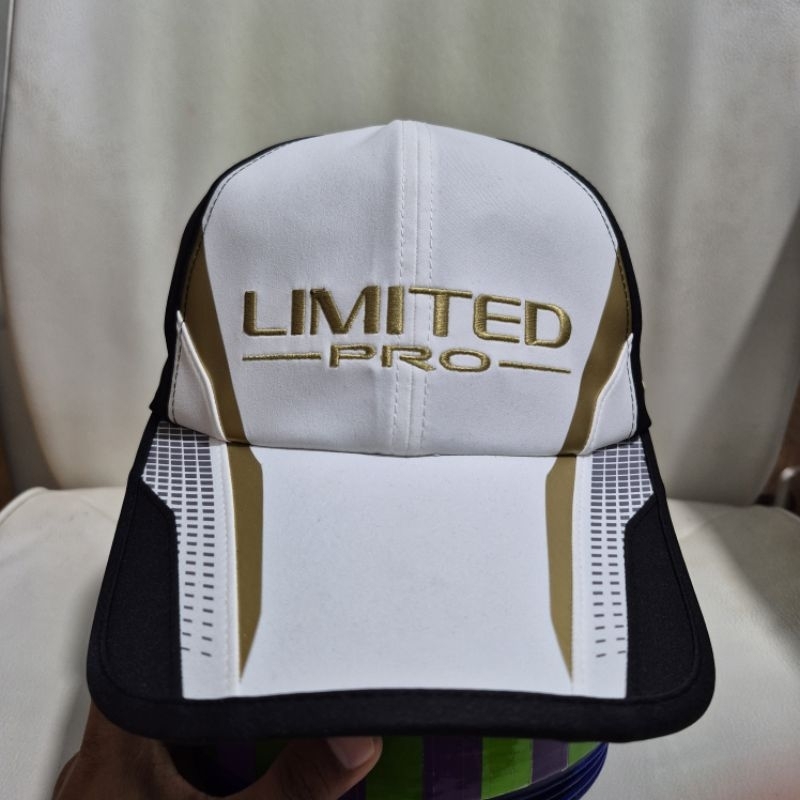 Topi Mancing Shimano  Limited Pro Gore tex white Gold