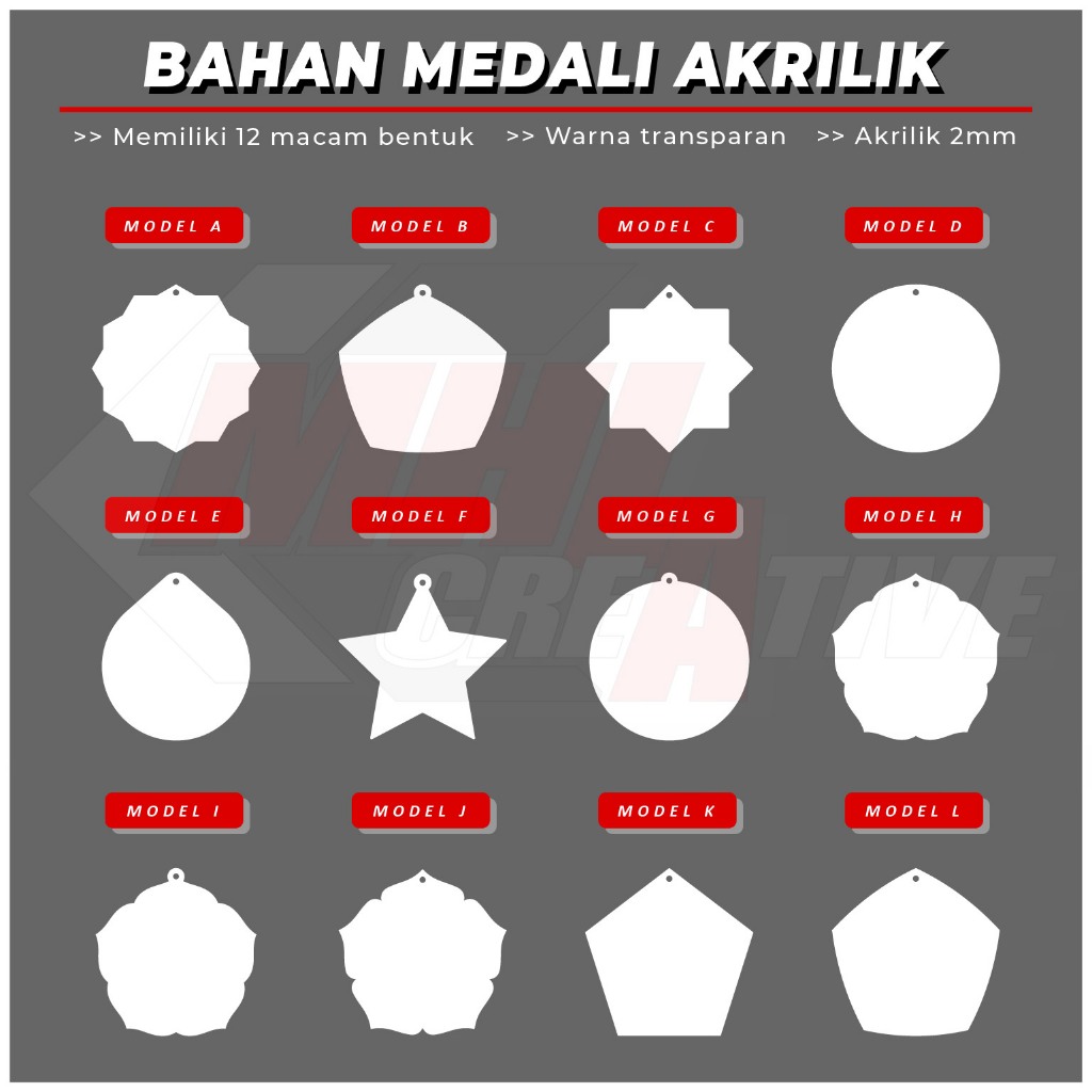 

BAHAN MEDALI WISUDA AKRILIK POLOS 7,5 CM - BAHAN MEDALI AKRILIK POLOS - BAHAN MEDALI AKRILIK BENING 7,5 CM TEBAL 2MM