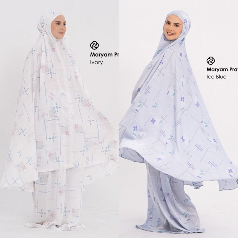 [NEW] Deenay MUKENA MARYAM, HABIBA, KHADIJAH, SAFEEYA, HAFSHAH, SHULA, KAMALIA | MONOGRAM | PRAYER S