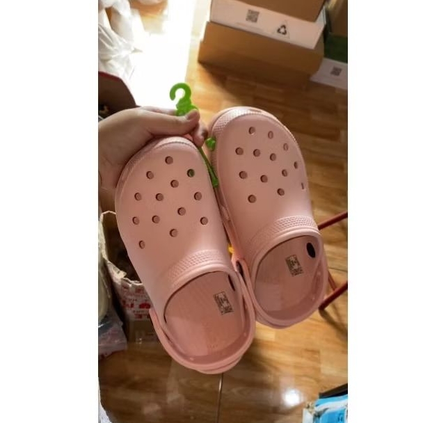 Crocs Platform Classic Pink Preloved Original