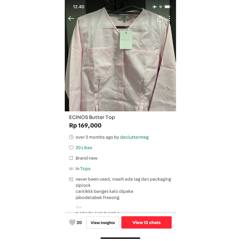 ecinos butter top new