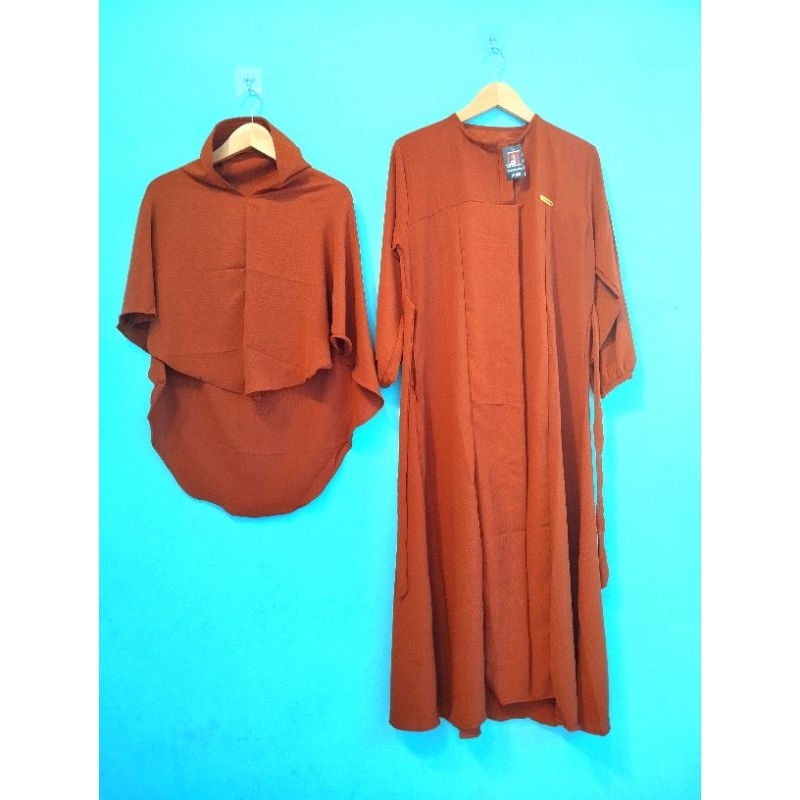 Gamis Setelan Kerudung