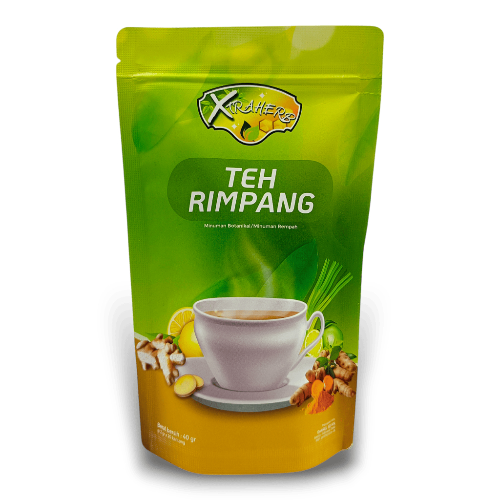 

Teh Rimpang Alami Xtraherb Isi 20 Kantung