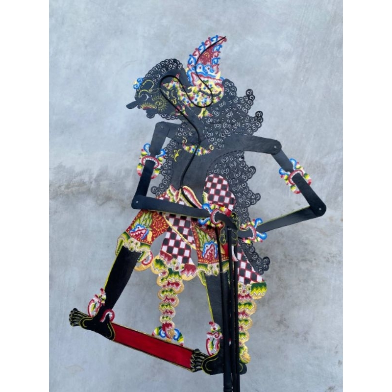 NAFLAHSTORE | Wayang Kulit JAGABILOWO 60 cm Gapit Bambu