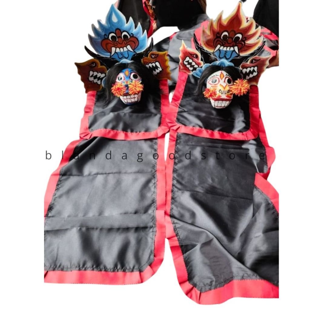 Barongan Kucingan Mini Free Kemul Panjang Barong Asli SUNGUTAN