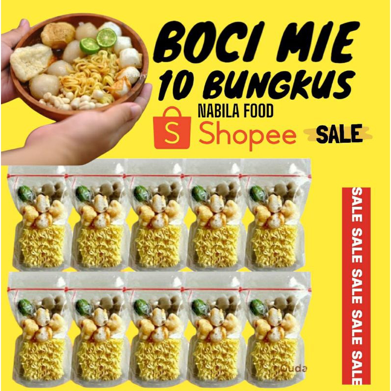 

10 BUNGKUS BASO ACI MIE PAKET HEMAT USAHA