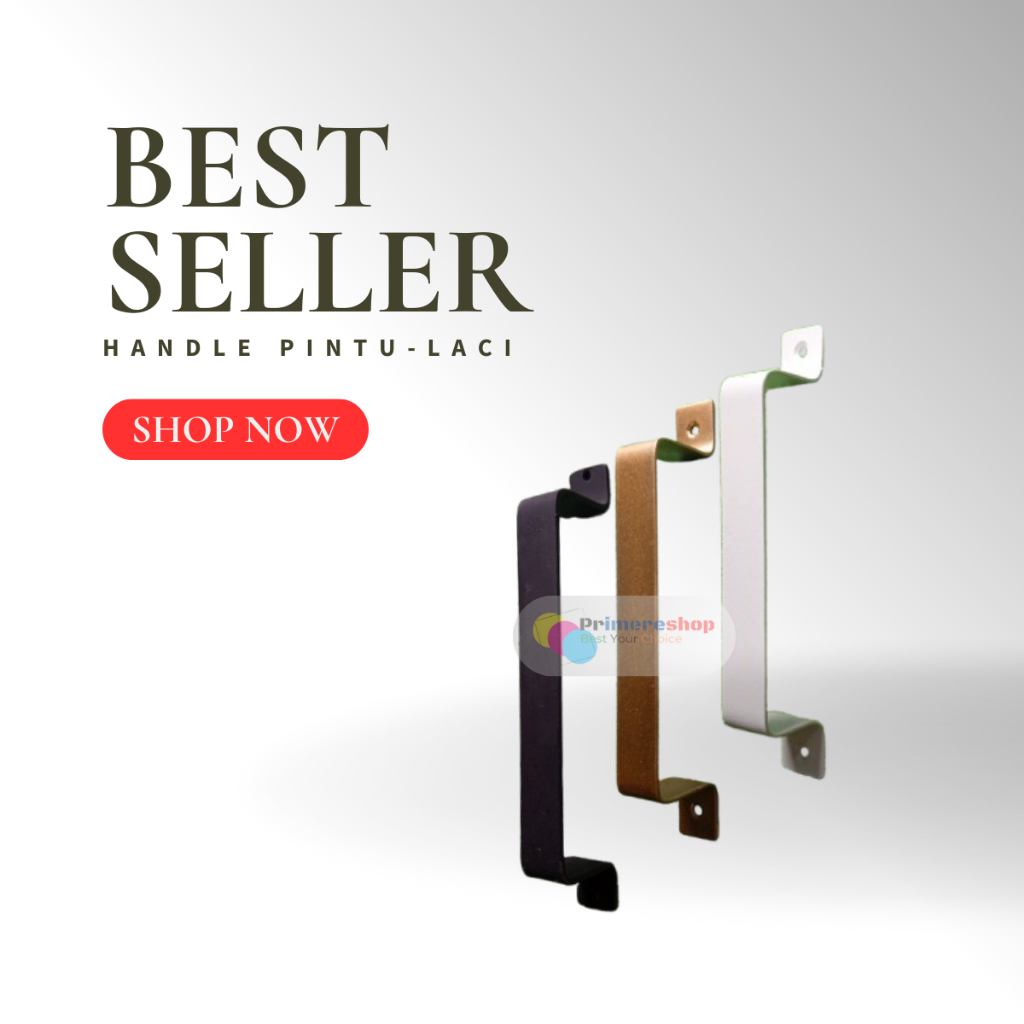 Handle Pintu Minimalis Laci Lemari Besi / Tarikan Gagang Pintu Aesthetic