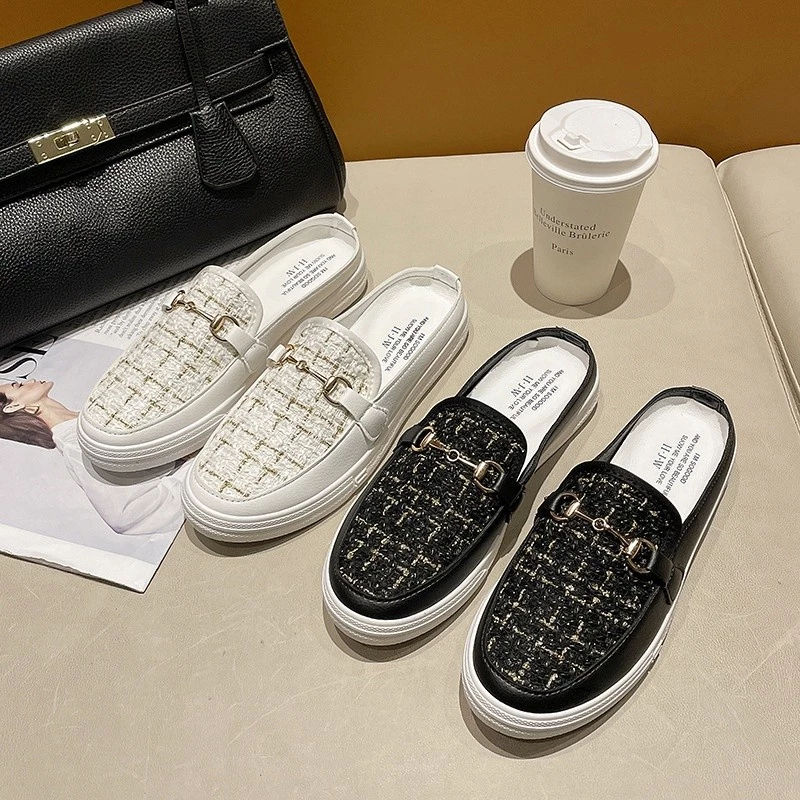 FORCIA Sepatu Flat Shoes Slip On Wanita Fashion FREE BOX LV0047